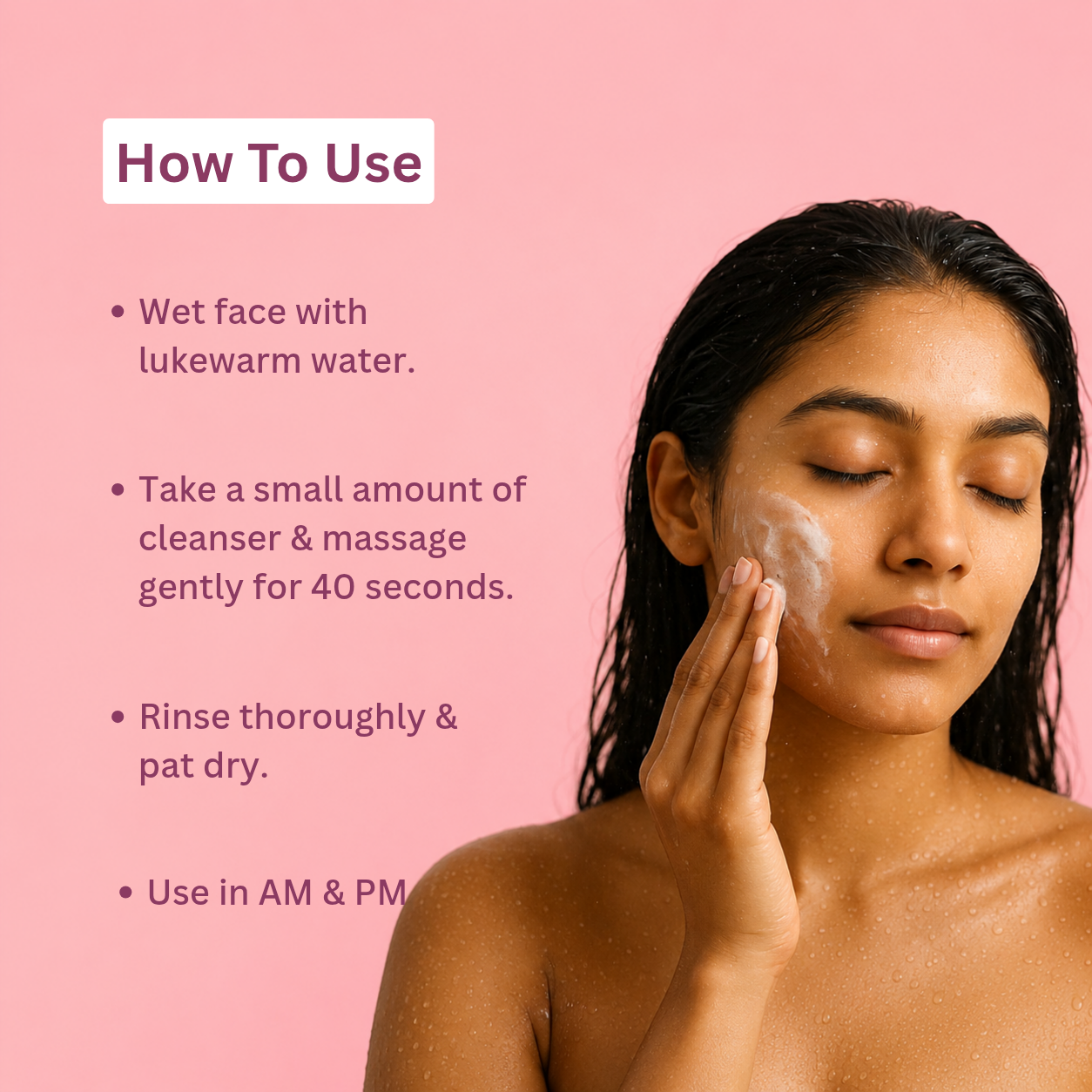 1% Salicylic Acid  Face Cleanser
